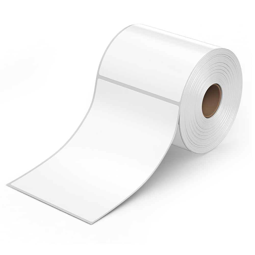 Thermal Labels on a Roll – 500 Labels – 10x15 cm – Self-Adhesive – BPA-free