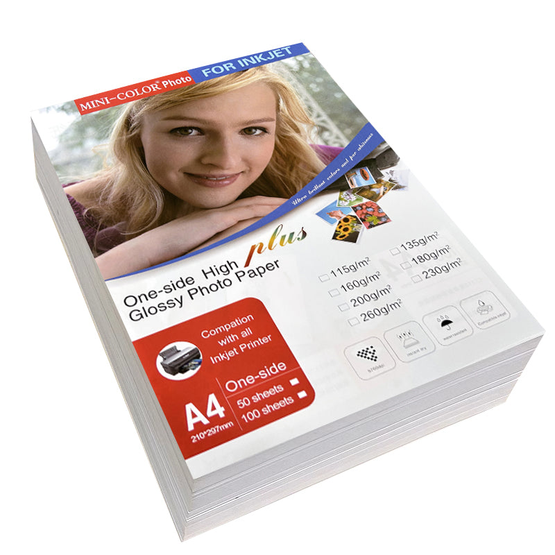 High-Gloss Photo Paper – Inkjet Printer – A4 – 240 g/m² – 50 sheets