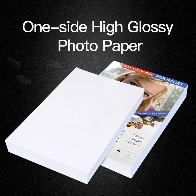 High-Gloss Photo Paper – Inkjet Printer – A4 – 240 g/m² – 50 sheets