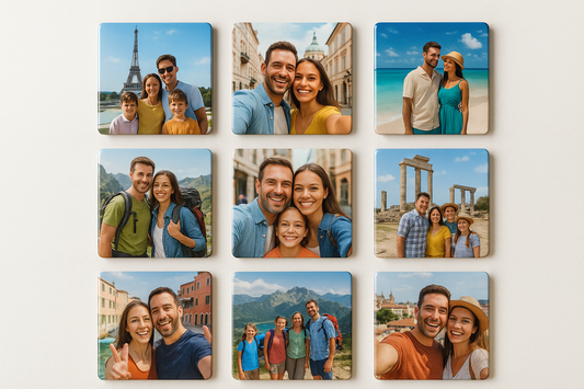 Vacation Memory Fridge Magnets
